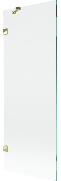 Mexen Lunar vanová zástěna 1-křídlová 70 x 150 cm, transparentní, zlatá - 897-070-000-50-00