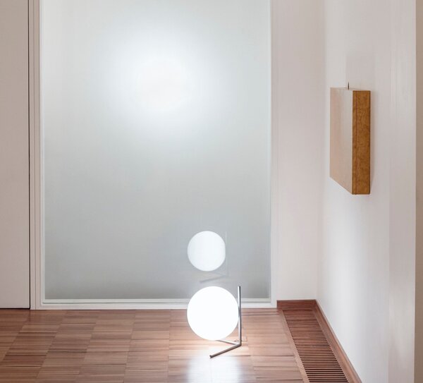 Flos F3172057 IC Lights T2, designová lampa se stmívačem, 1x205W E27, chrom, Ø 30cm, výška 35cm