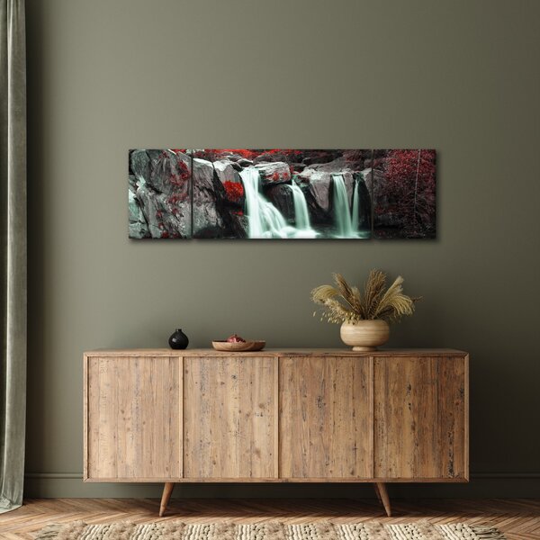 Obraz - Vodopády (170x50 cm)