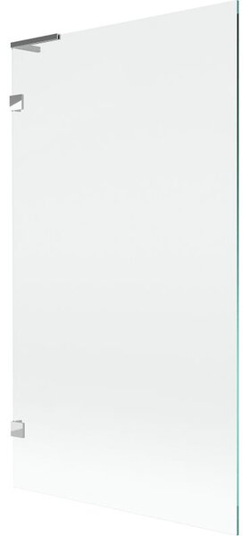 Mexen Lunar L vanová zástěna 1-křídlová 100 x 150 cm, transparentní, chrom - 897L-100-000-01-00