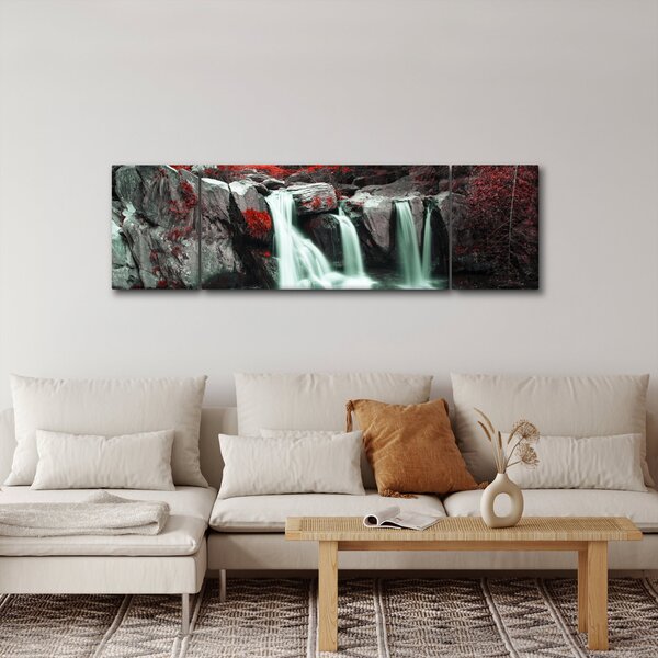Obraz - Vodopády (170x50 cm)