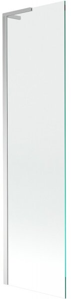 Mexen Next L vana paraván 1-křídlový 50 x 150 cm, transparentní, chrom - 895-050-000-03-00-01