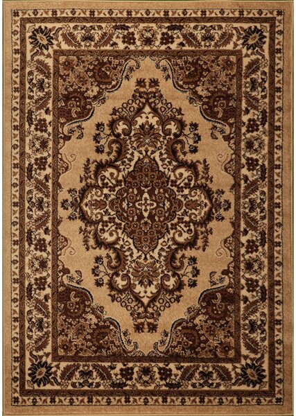Kusový koberec Medailon 6895 - beige cream - 140x200
