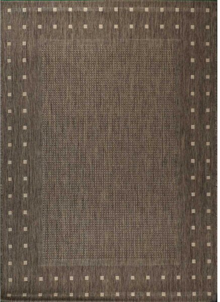 Kusový koberec Level 20329 hnědý - 60x110cm