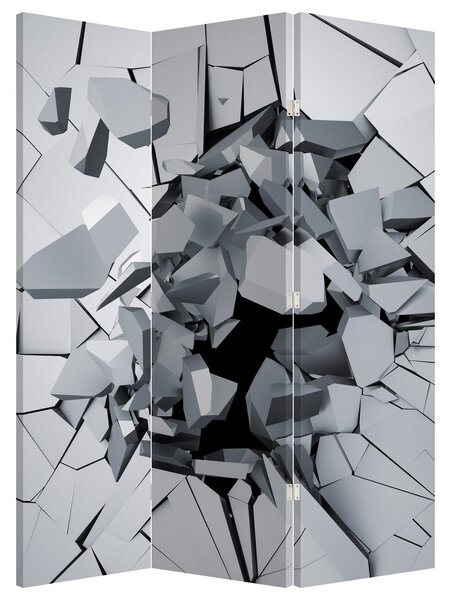 Paraván - 3D Abstrakce (126x170 cm)