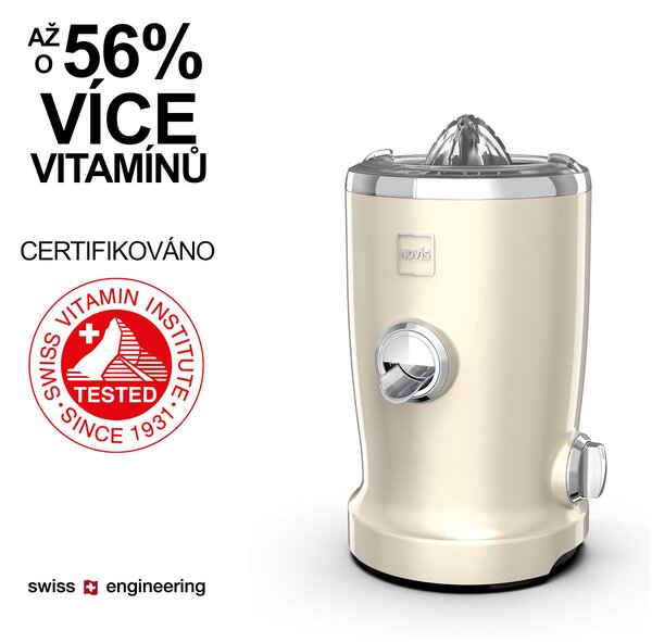 Novis Odšťavňovač VitaJuicer VDE NewGen SX-3 (krémová)