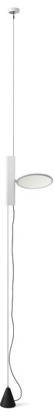 Flos F4640009 OK, bílé svítidlo mezi podlahu a strop se stmívačem, 18W LED 2700K, max. 400cm