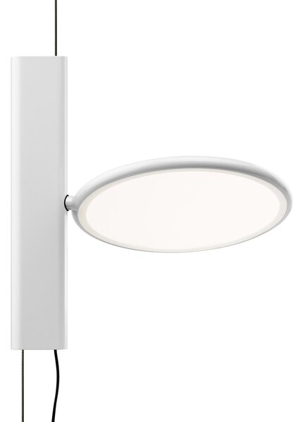 Flos F4640009 OK, bílé svítidlo mezi podlahu a strop se stmívačem, 18W LED 2700K, max. 400cm