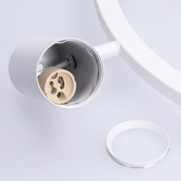 BRILAGI - Lustr na lanku SELE 4xGU10/30W/230V bílá