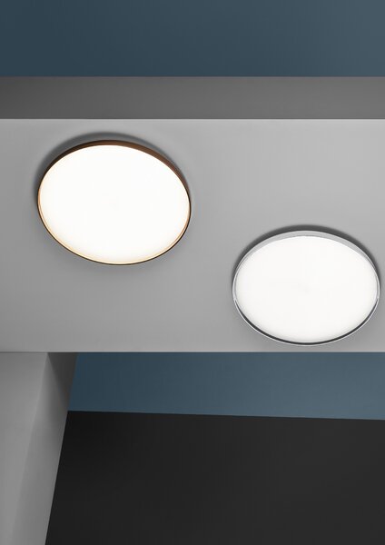 Flos F1570009 Clara, subtilní kulaté svítidlo, 57W LED 2700K stmívatelné, prům. 60cm