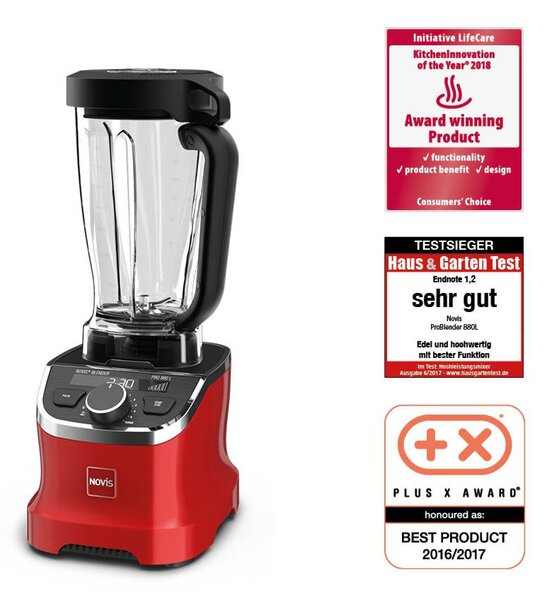Mixér Novis ProBlender 880L (červený)