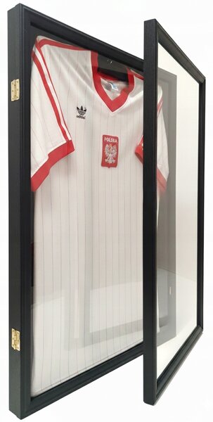 Sběratelská Skleněná Vitrína na Fotbalový Teplákovka 60x80x4 Premium rámeček