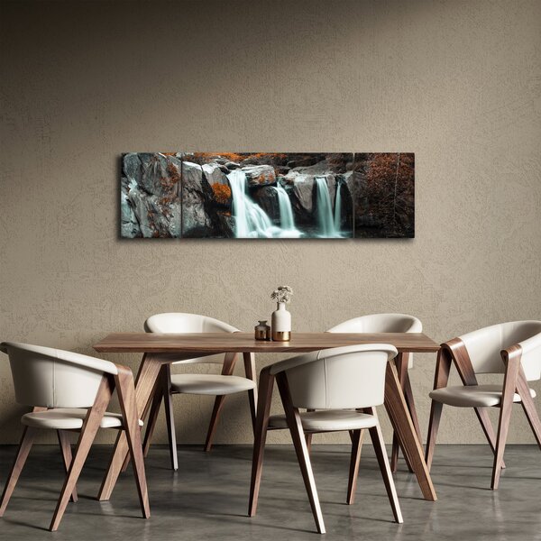 Obraz - Vodopády (170x50 cm)