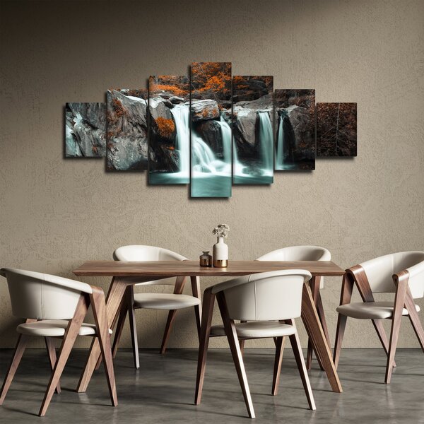 Obraz - Vodopády (210x100 cm)