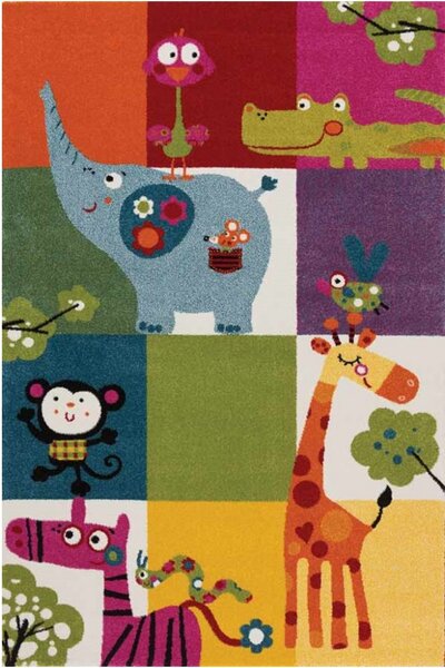 Dětský kusový koberec Jasper Kids 21903-110 multi - 120x170cm