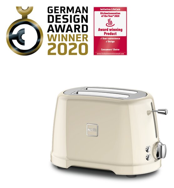 Novis Toaster T2 (krémový), OUT