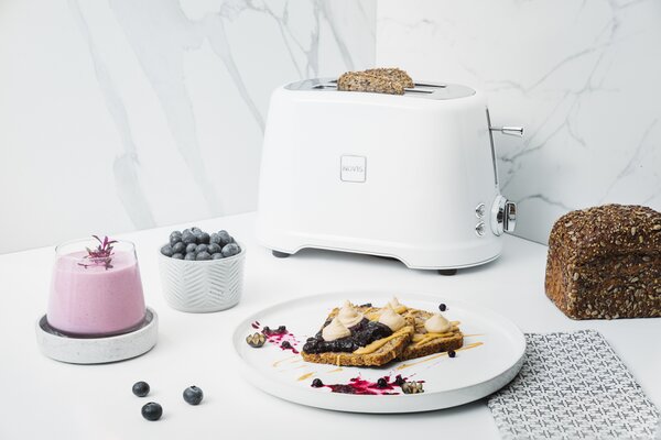 Novis Toaster T2 (bílý) + mřížka na rozpékání ZDARMA