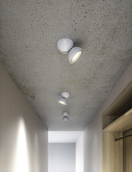Axolight Dodot, černé designové svítidlo, 21W LED 2700K 15° stmívatelný, prům. 12,4cm