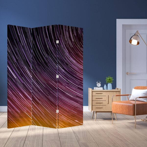 Paraván - Rozmazané hvězdy na obloze (126x170 cm)