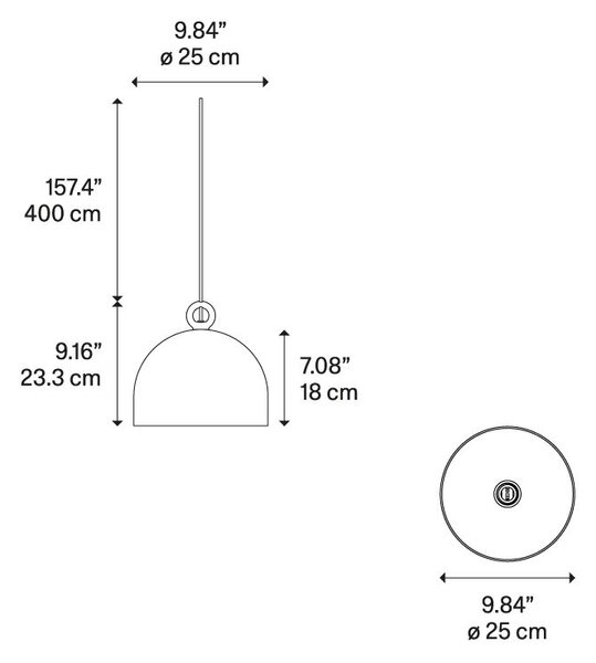 Diesel 50210 3000 Urban Concrete 25 cluster, světle šedé závěsné svítidlo s očkem, 1x25W E27, prům. 25cm