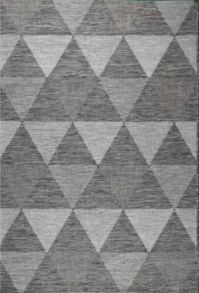 Kusový koberec Flat 21132 šedohnědý - 60x110cm