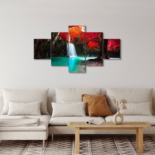 Obraz - Vodopád (125x70 cm)