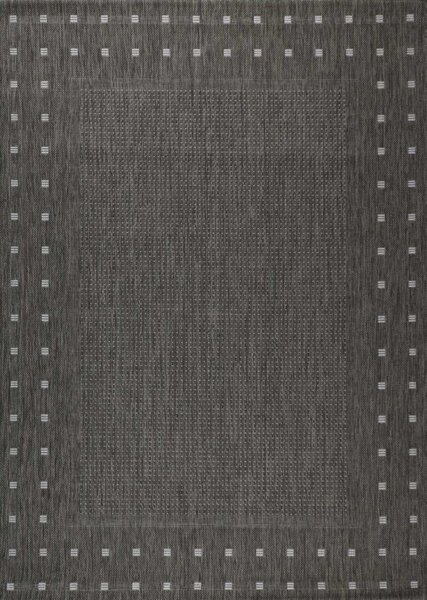 Kusový koberec Level 20329 tmavě šedý - 80x150cm