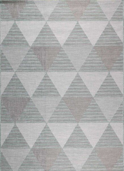 Kusový koberec Flat 21132 stříbrný - 200x290cm