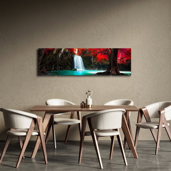 Obraz - Vodopád (170x50 cm)