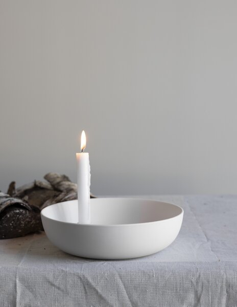Storefactory Scandinavia Keramický svícen Lidatorp XL - White SF107
