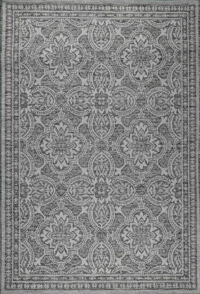 Kusový koberec Flat 21193 šedý - 60x110cm