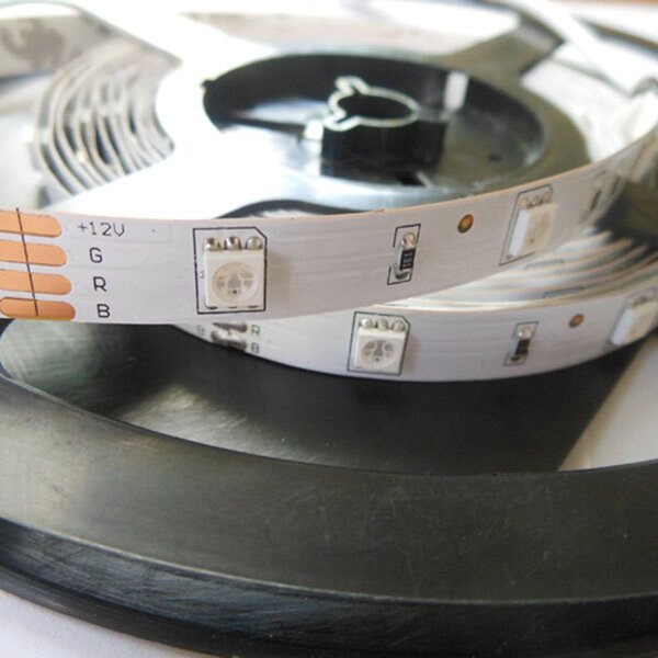 LED pásek SMD-RGB0-005, RGB, 5 m, kompletní sada