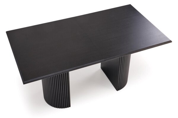 Halmar Rozkládací jídelní stůl BOLERO 160(250)x90 dub přírodní/černá