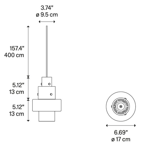 Diesel 50620 7100 Gask cluster, industriální závěsné svítidlo ze zeleného skla, 1x15W E27, prům. 17cm
