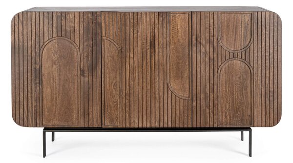 Komoda Sarrina 180 x 82 cm hnědá
