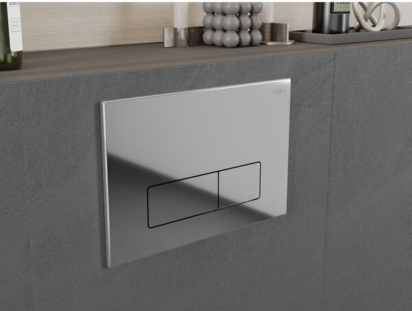 Mexen Fenix 13 splachovací tlačítko Slim, chrom lesklý - 601301