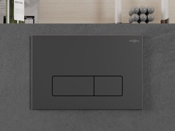 Mexen Fenix 13 splachovací tlačítko Slim, gun gray - 601366