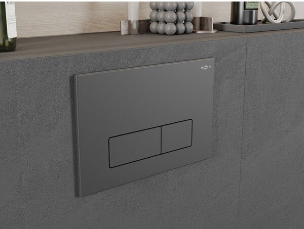 Mexen Fenix 13 splachovací tlačítko Slim, gun gray - 601366