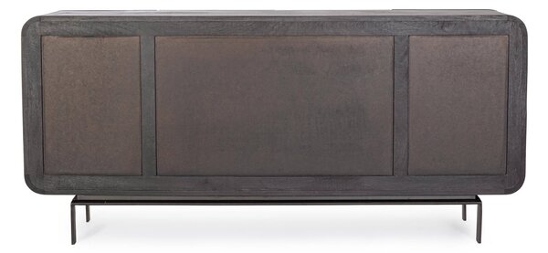 Komoda Sarrina 180 x 82 cm černá