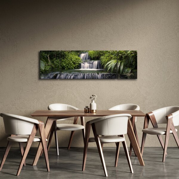 Obraz - Vodopády (170x50 cm)