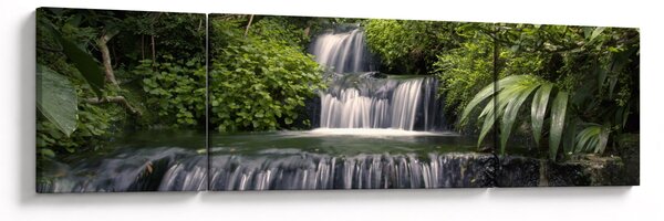 Obraz - Vodopády (170x50 cm)