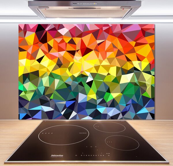 Panel do kuchyně Geometrické pozadí pl-pksh-100x70-f-67222726