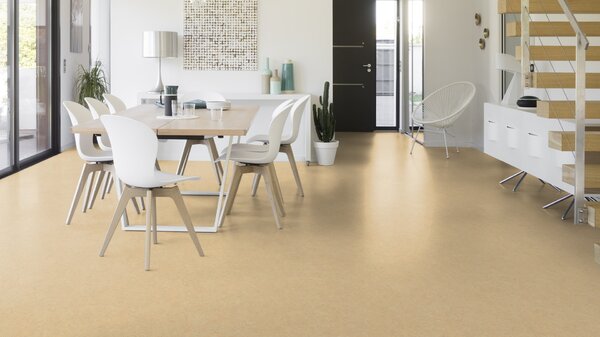 Přírodní linoleum Marmorette (2mm) - 0040 Light Sahara