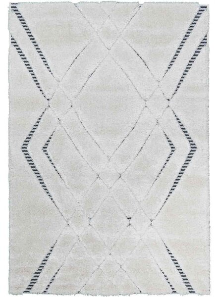 Kusový koberec Rangpur 65227 969 - krémový černý - 120x170cm