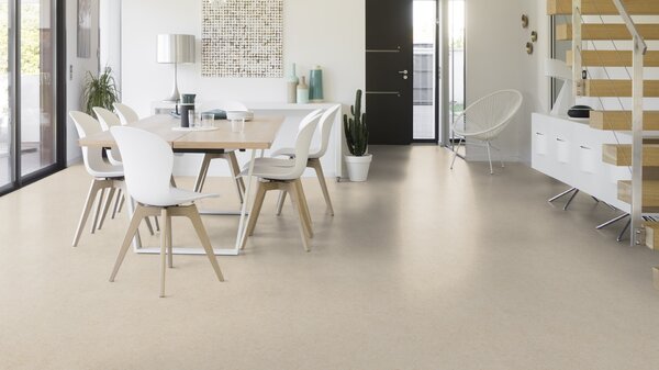 Linoleum Marmorette (2mm) - 0045 Sand Beige