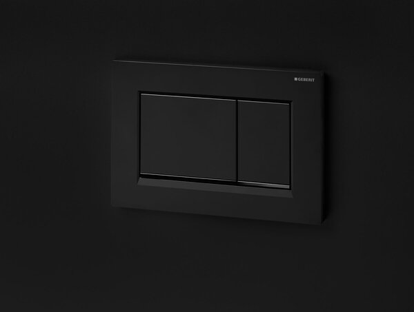 Geberit Sigma20 splachovací tlačítko pro WC černá 115.883.DW.1