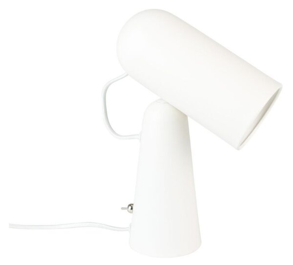 White Label Bílá stolní lampa WLL VESPER