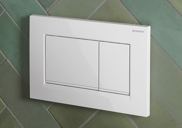 Geberit Sigma20 splachovací tlačítko pro WC bílá 115.883.11.1