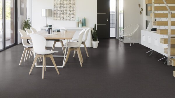Přírodní linoleum Marmorette (2mm) - 0160 Industrial Grey