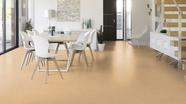 Přírodní linoleum Marmorette (2mm) - 0098 Desert Beige